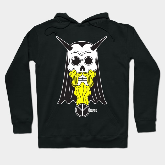 Satanic Hippie Hoodie by OscarGuevara